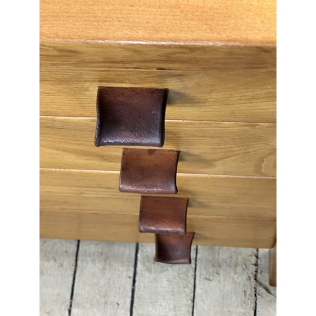 Chest of Drawers in Elm from Maison Regain, 1970s For Sale - Image 4 of 12