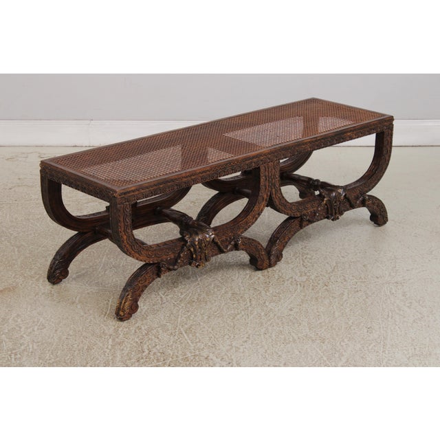 Age: Approx: 30 Years Old Details: Cane Seat Factory Distressed French Style Quality Construction Condition: Excellent...