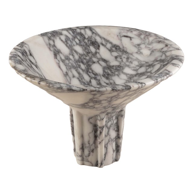 Marble Navire Bowl by Nina Magon For Sale