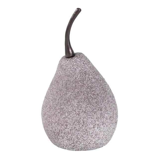 Modern Poire Sculpture in Polyresin For Sale