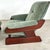 Light Green Italian Lounge Chairs - A Pair For Sale - Image 8 of 9