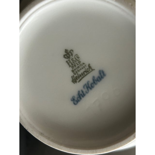 Ceramic Porcelain Vase from Heinrich Bavaria, 1950s For Sale - Image 7 of 8