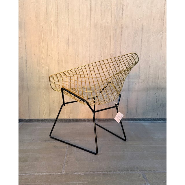 Mid-Century Modern Diamond Chair by Harry Bertoia for Knoll International, 1980s For Sale - Image 3 of 15