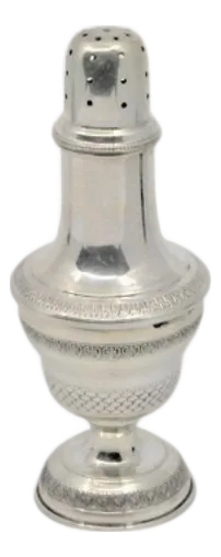 Silver Candlestick with Friezes