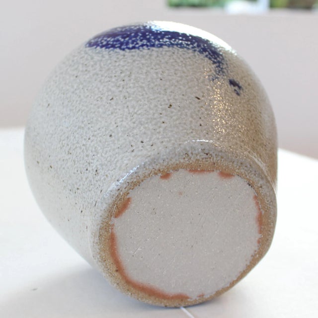 Vintage Rowe Salt Glazed Stoneware Pottery Jug For Sale In Los Angeles - Image 6 of 7