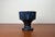 Mid-Century Modern Germany Blue Ceramic Candle Holder from Gebr. H.u.G. Claussen, 1960s, in Very Good conditions. Designed...