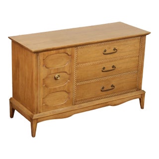 Mid 20th Century Mid-Century Modern Walnut Credenza or Chest For Sale