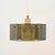 Mid-Century Modern Mid-Century Modern Scandinavian Glass and Brass Pendant Light by Carl Fagerlund for Orrefors, Sweden, 1960s For Sale - Image 3 of 10