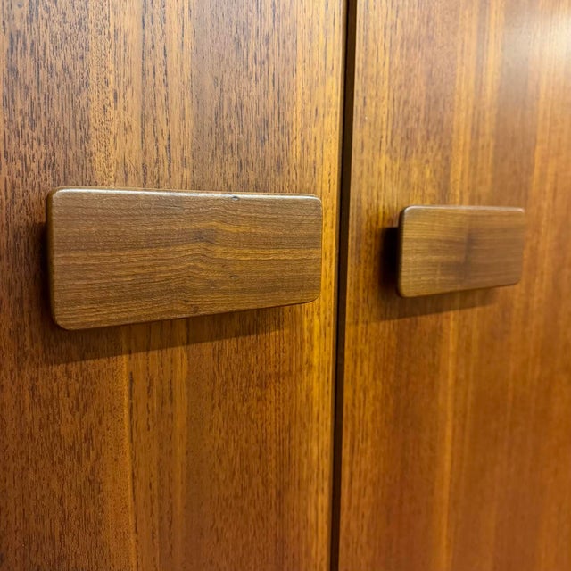 Brown Mid-Century 3 Door Teak Wardrobe by White & Newton For Sale - Image 8 of 17