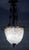 Antique French Brass Glass Grape Shade Chandelier, 1930s For Sale - Image 6 of 11