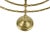Mid 20th Century Mid 20th Century Solid Brass Seven Branches Menorah Candle Holder For Sale - Image 5 of 5