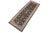 Art Nouveau Boho Chic Ziegler Gray/Ivory Wool Runner Rug- 2'7'' X 8'2'' For Sale - Image 3 of 10