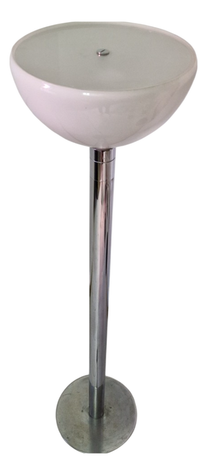 Glass and Metal AM/AS Floor Lamp by Franco Albini and Franca Helg for Sirrah, 1970s