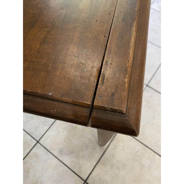 Vintage Desk in Oak with Large Drawer, 1950 For Sale - Image 17 of 18