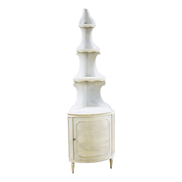 Column Cabinet in Wood For Sale