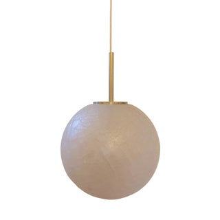 Large Vintage Glassworks Pendant Lamp from Glashütte Limburg, 1960s For Sale