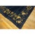 Navy Blue Vase Floral Deco 1920s Antique Chinese Peking Room Size Knotted Rug For Sale - Image 4 of 10