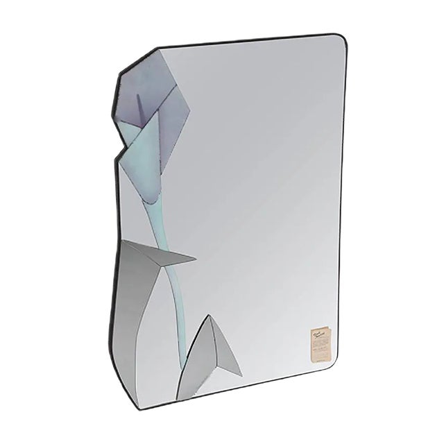 Asymmetric Wall Mirror by David Marshall, 1990 For Sale