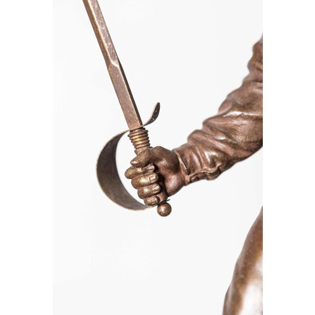 Bronze 20th Century French Sports Trophy For Sale - Image 8 of 10