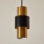 Metal 1950s Jo Hammerborg 'Saturn' Brass & Black Pendant for Fog & Mørup For Sale - Image 7 of 13
