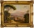 Italian Signed Neapolitan Landscape, 1860s, Painting Oil on Canvas For Sale - Image 8 of 8