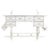 Indulge in the quaint charm of this 1910s Belgian kitchen wall shelf, thoughtfully designed for both practicality and...