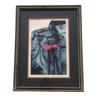 Vintage Original Litho Print "Southern Comfort" J.Morris For Sale