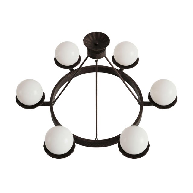 1950s Vintage Brutalist Lamp with Art Deco Influences, 1950s For Sale - Image 5 of 17