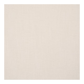 Schumacher Dean Indoor/Outdoor Fabric in Alabaster For Sale