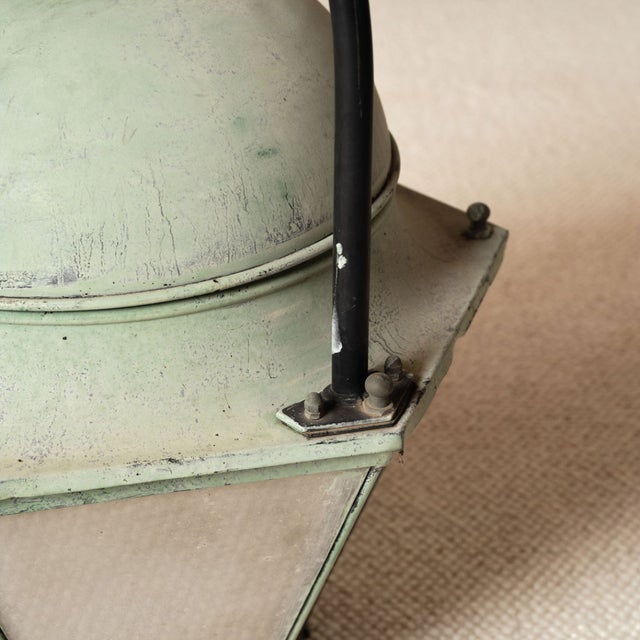 French 19th Century French Copper Lantern With Handle For Sale - Image 3 of 5