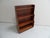 Maroon Vintage Open Bookcase in Wood, 1950s For Sale - Image 8 of 11