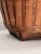 Boho Chic Vintage Palm Beach Coastal Tortoise Bamboo and Rattan Wastebasket For Sale - Image 3 of 9