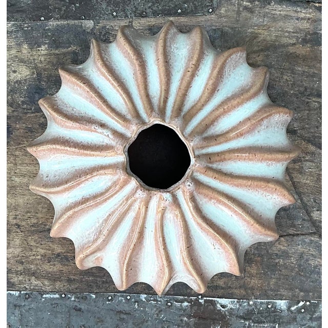 Vintage Original Studio Pottery Vase For Sale - Image 4 of 12
