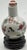 Painted Porcelain Snuff Bottle With Red Crested Cranes and Plum Blossoms For Sale - Image 10 of 14