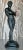 Vintage Boho Plaster Statue of Man For Sale In West Palm - Image 6 of 11