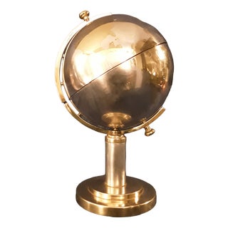 Vintage Globe-Shaped Cigarette Dispenser, 1950s For Sale