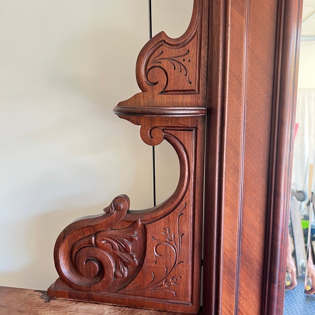 Antique Victorian Deep Well Marble Top Dresser For Sale - Image 9 of 13