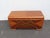 Lane Furniture Lane Art Deco Waterfall Inlay Cedar Chest Blanket Trunk 6627 For Sale - Image 4 of 18