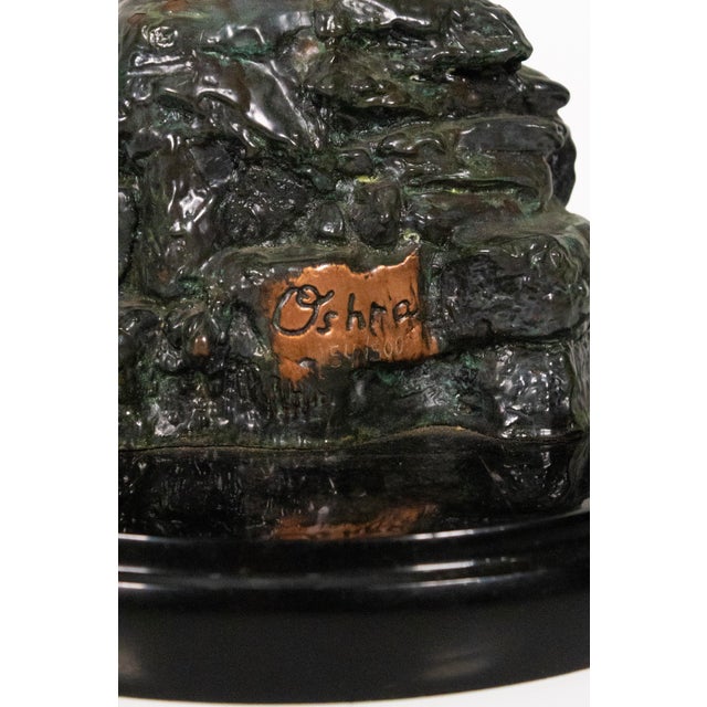 Oshra Michan d'Argenta Sensuality Signed Contemporary Figurative Sculpture 1990s For Sale - Image 9 of 9