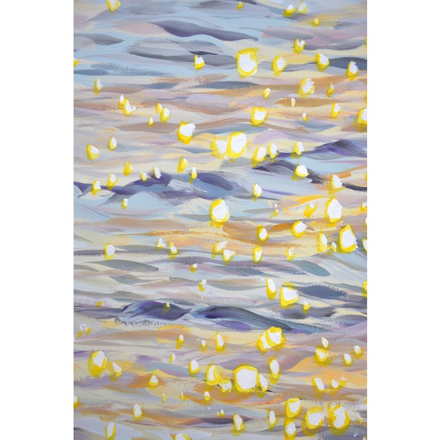 Shimmering Water. Original Modern Hand Painting For Sale - Image 6 of 11