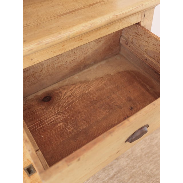Antique English Pine Kitchen Dresser (Hutch) - Circa 1905 For Sale - Image 10 of 15