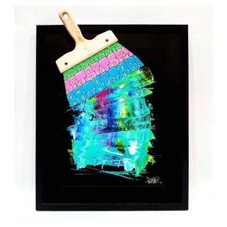 Pegaz, Spat’art, 2021, Mixed Media on Wood For Sale