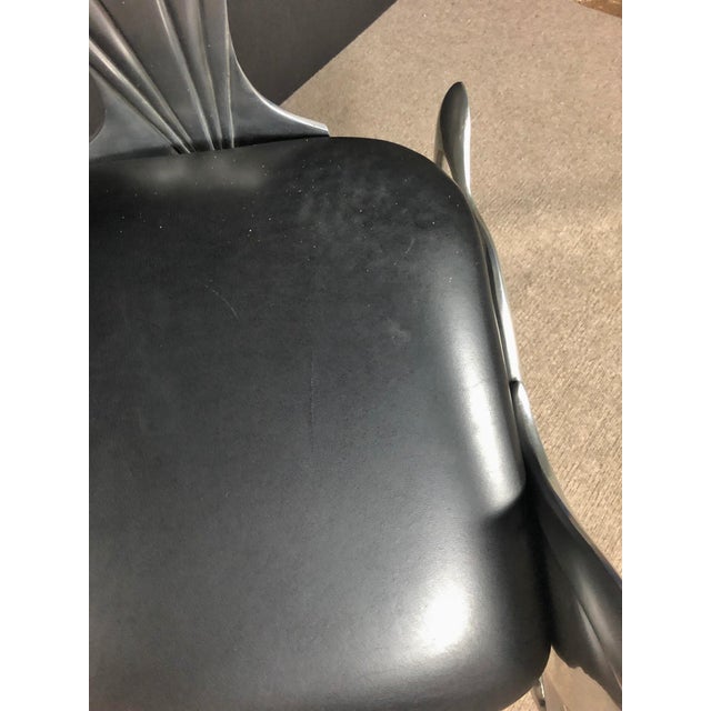 Art Deco Whimsical Aluminum Chair With Full Bodied Horses For Sale - Image 3 of 11