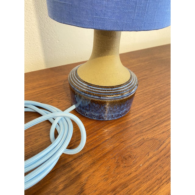 1970s Stone Lamp by Maria Phillipi for Søholm Ceramics, 1970s For Sale - Image 5 of 14