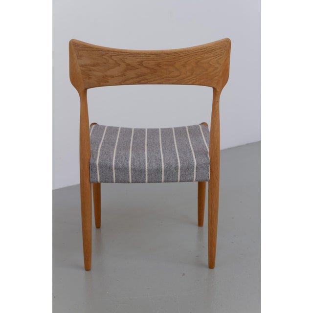 Danish Modern Oak Side Chair by Bernhard Pedersen & Son, 1960s For Sale - Image 16 of 18