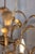 Gold Mid 20th Century French Gilt Metal Maison Charles Inspired Five-Light Chandelier with Foliage For Sale - Image 8 of 11