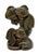 Rare & Hard to Find All Original Vintage 1930s Hubley MFG Co. #464 Fan Tail Fish Cast Iron Doorstop For Sale - Image 14 of 18