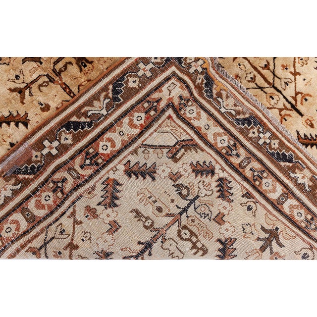 Early 20th Century Indian Agra Rug For Sale - Image 5 of 7