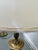 Metal Vintage Rembrandt-Style Brass Torchiere Table Lamps - Set of 2 For Sale - Image 7 of 8