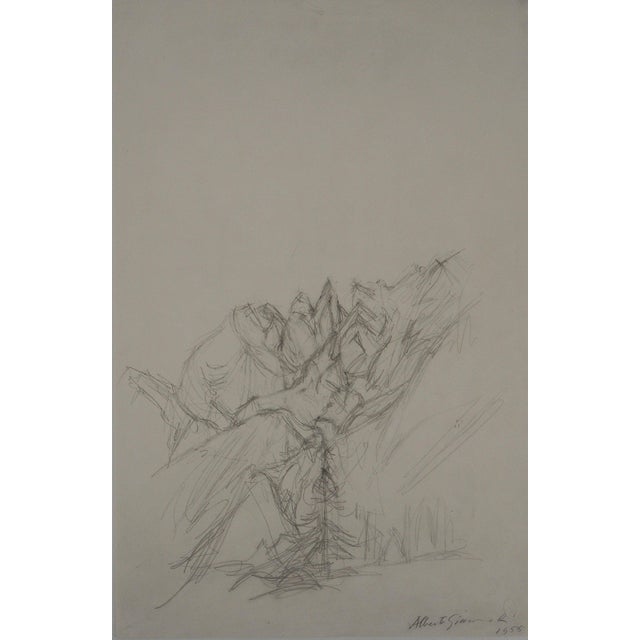 Alberto Giacometti, Paysage, Lithograph For Sale